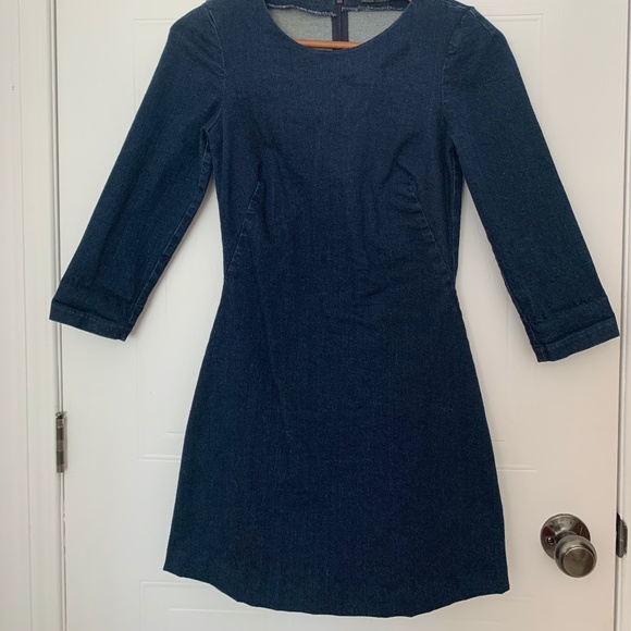 Jeans dress dark blue wash - Picture 2 of 4